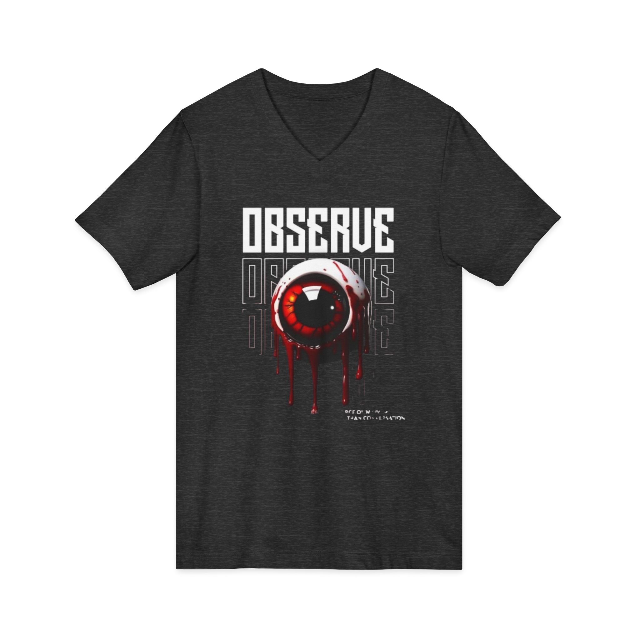 Unisex Jersey Short Sleeve V-Neck Tee