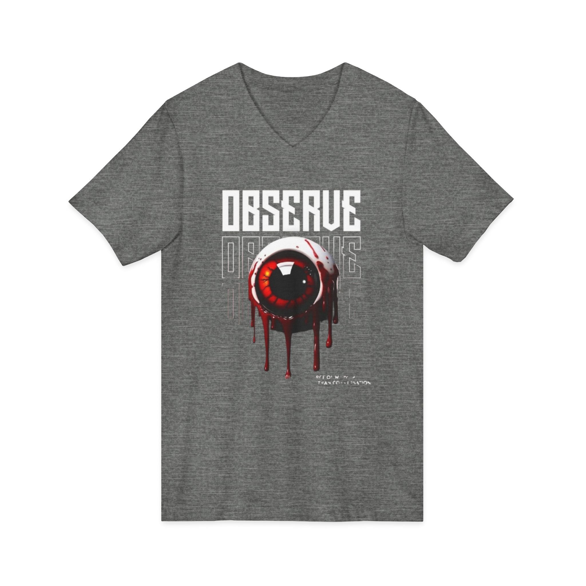 Unisex Jersey Short Sleeve V-Neck Tee