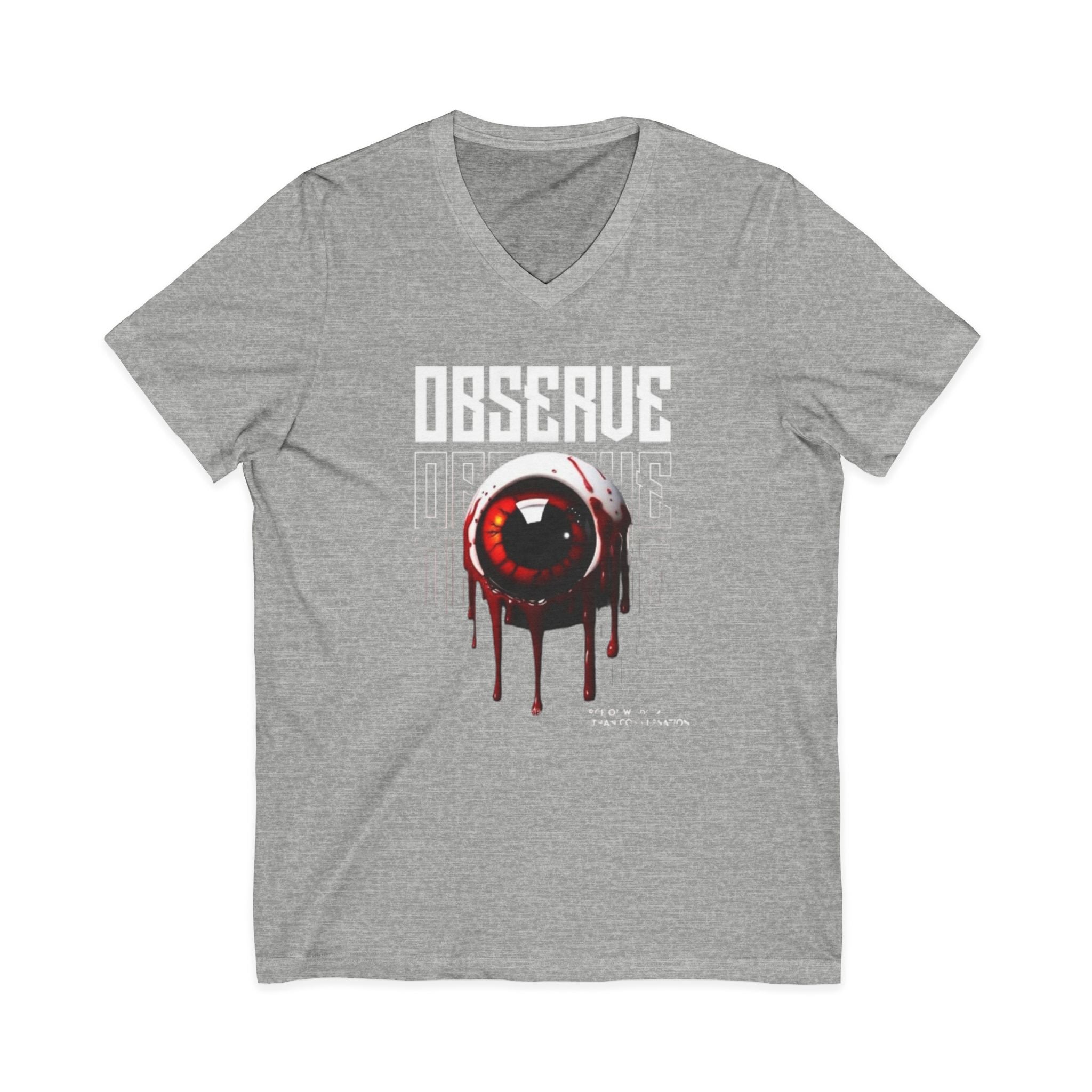 Unisex Jersey Short Sleeve V-Neck Tee