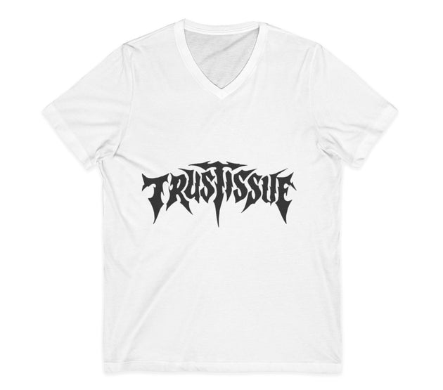 Unisex Jersey Short Sleeve V-Neck Tee