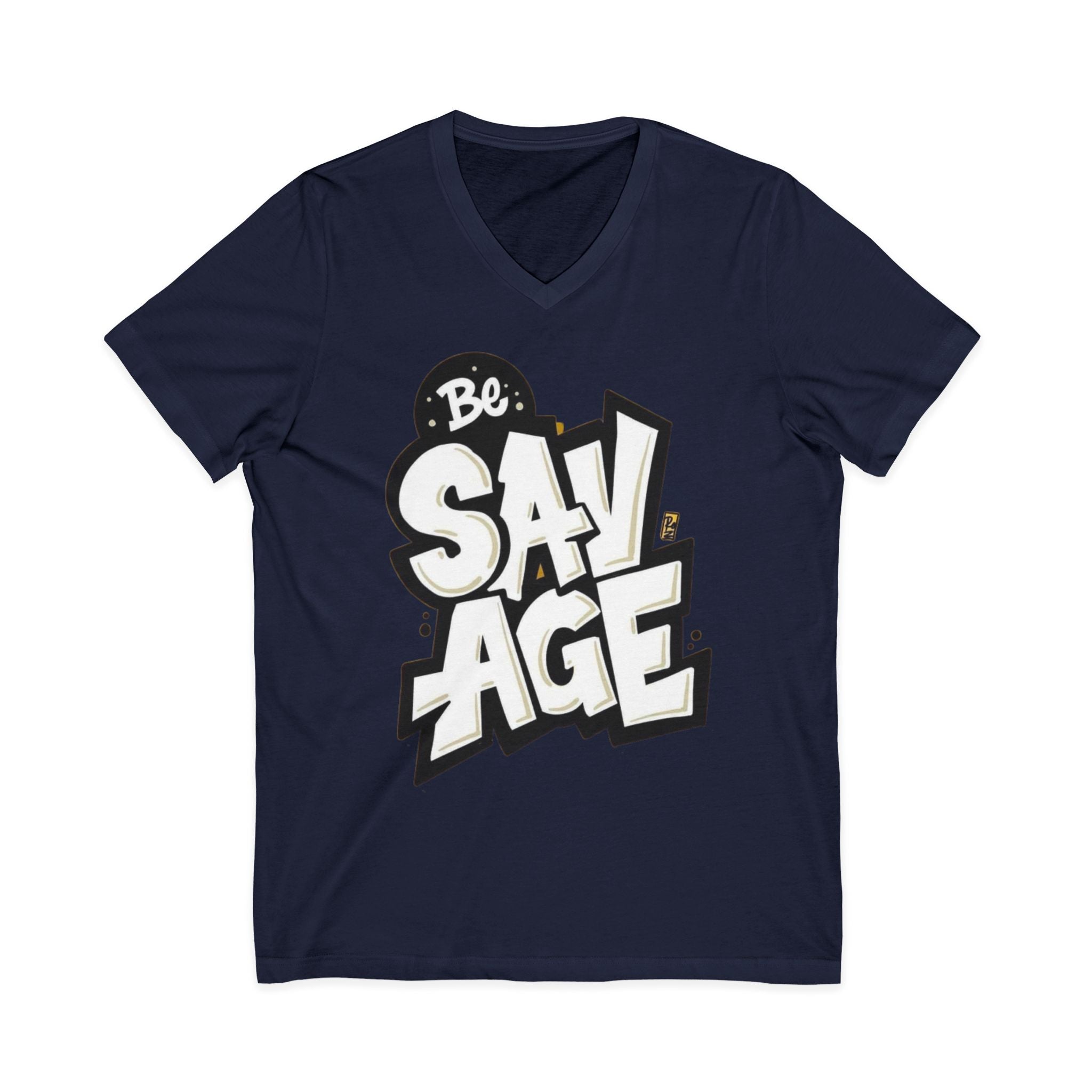 Unisex Jersey Short Sleeve V-Neck Tee