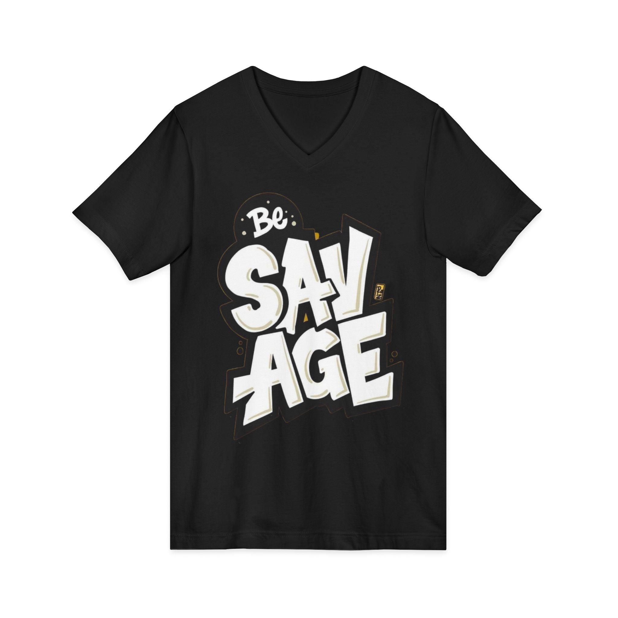 Unisex Jersey Short Sleeve V-Neck Tee