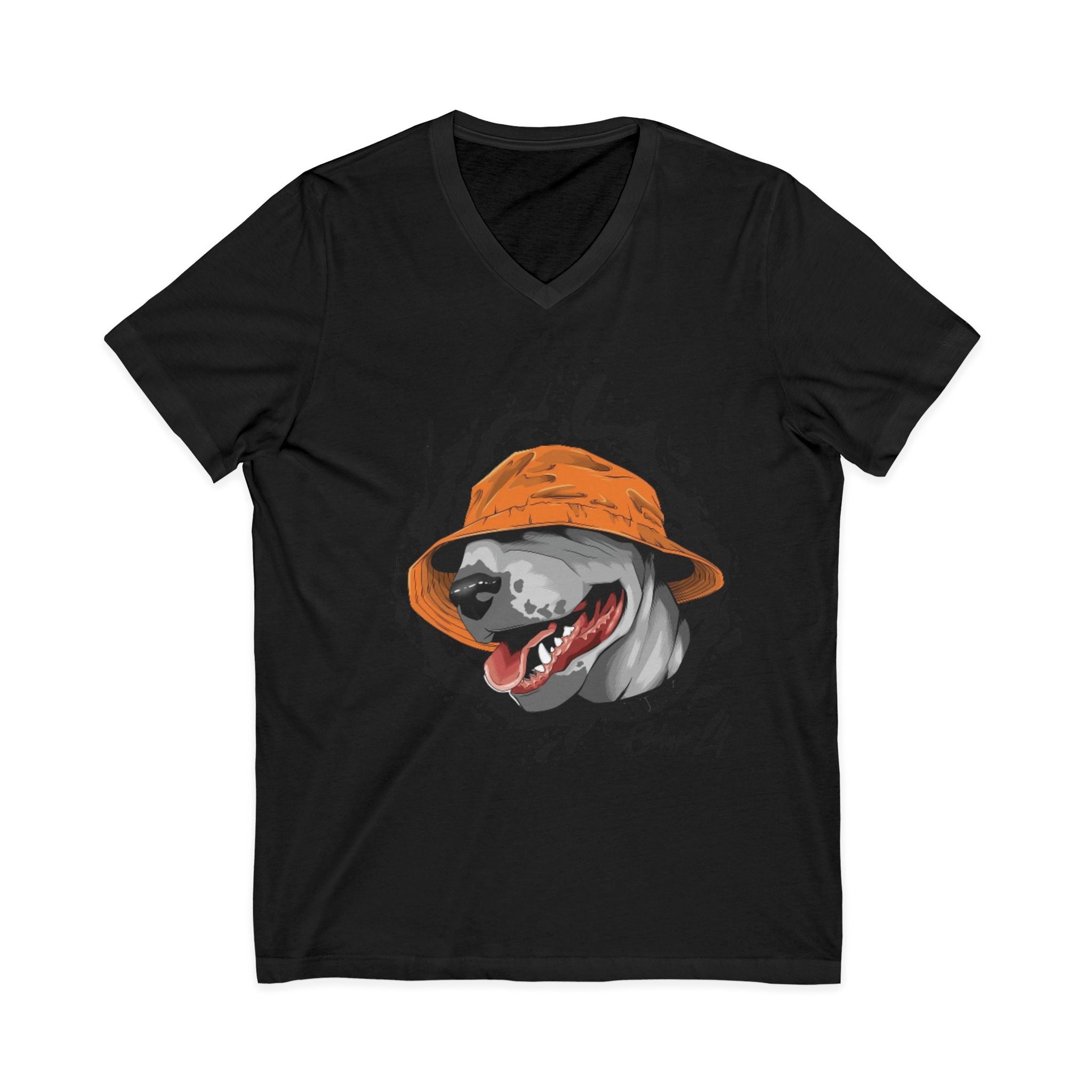 Unisex Jersey Short Sleeve V-Neck Tee