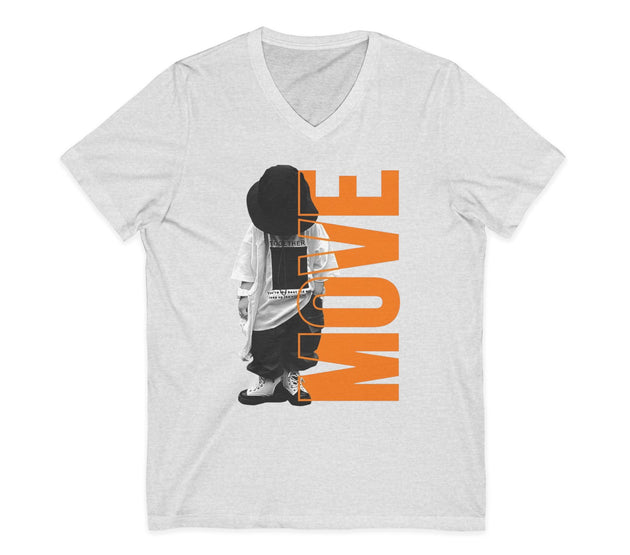 Unisex Jersey Short Sleeve V-Neck Tee