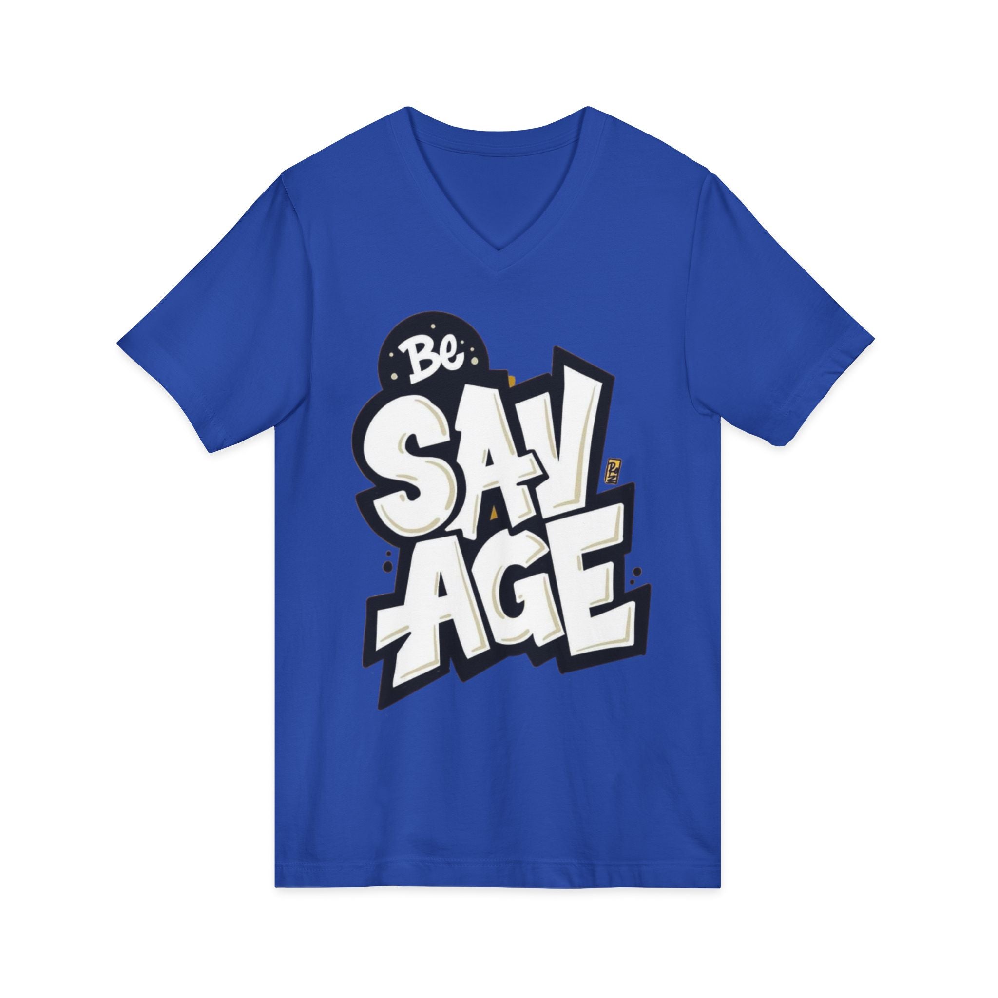 Unisex Jersey Short Sleeve V-Neck Tee