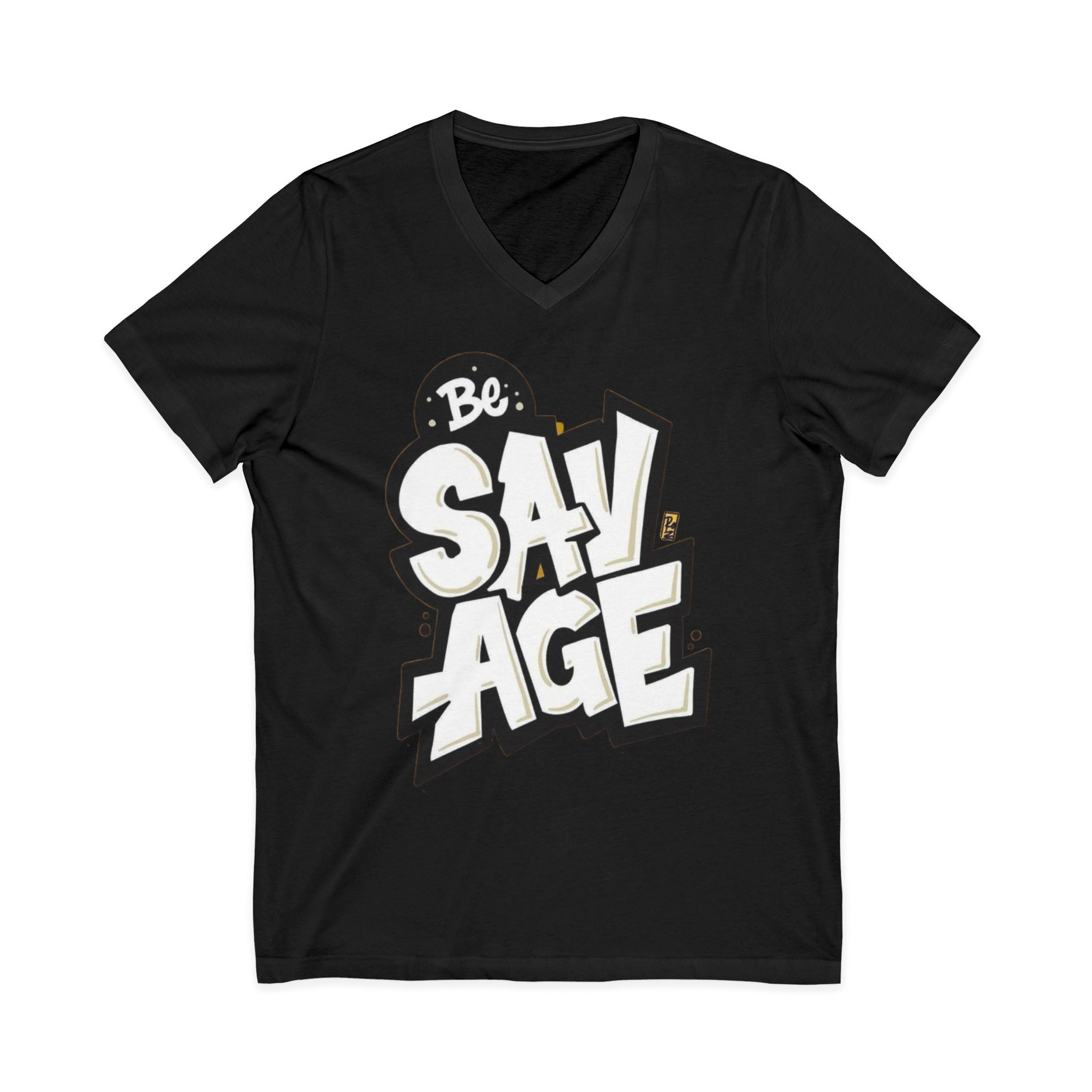 Unisex Jersey Short Sleeve V-Neck Tee