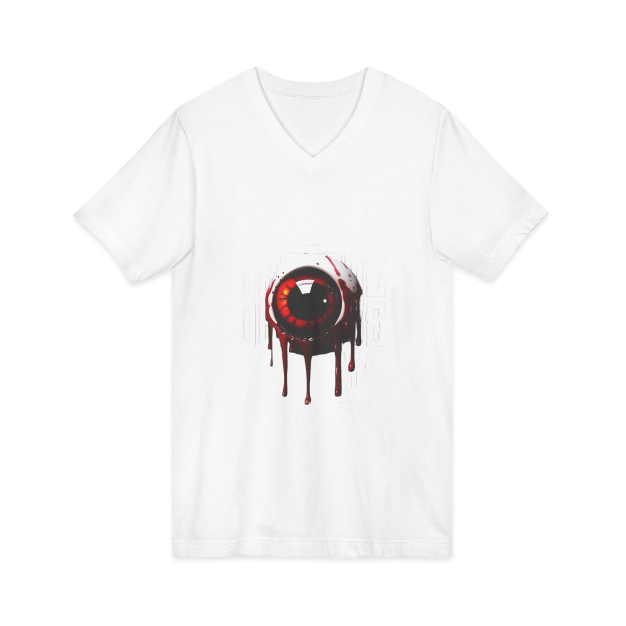 Unisex Jersey Short Sleeve V-Neck Tee