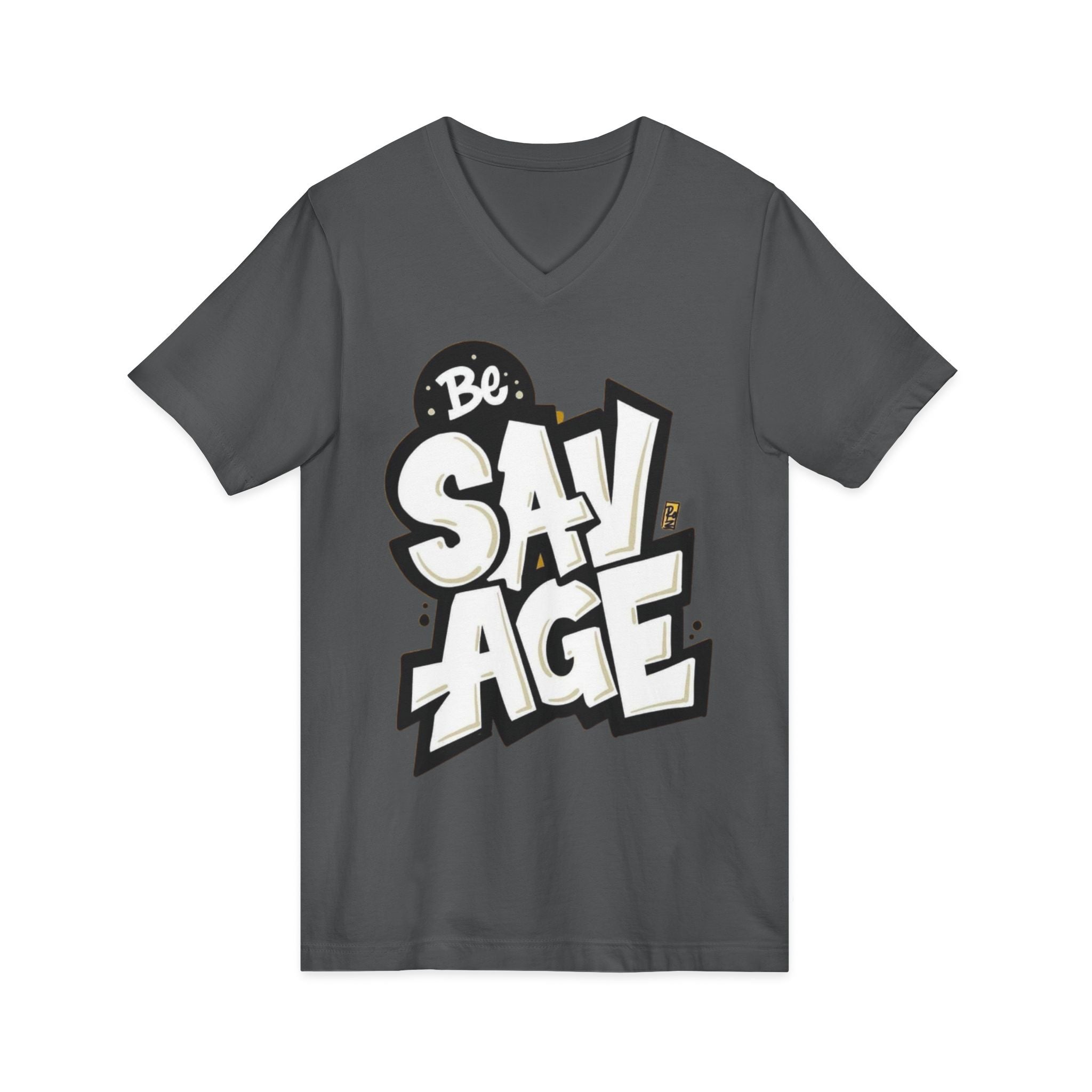 Unisex Jersey Short Sleeve V-Neck Tee