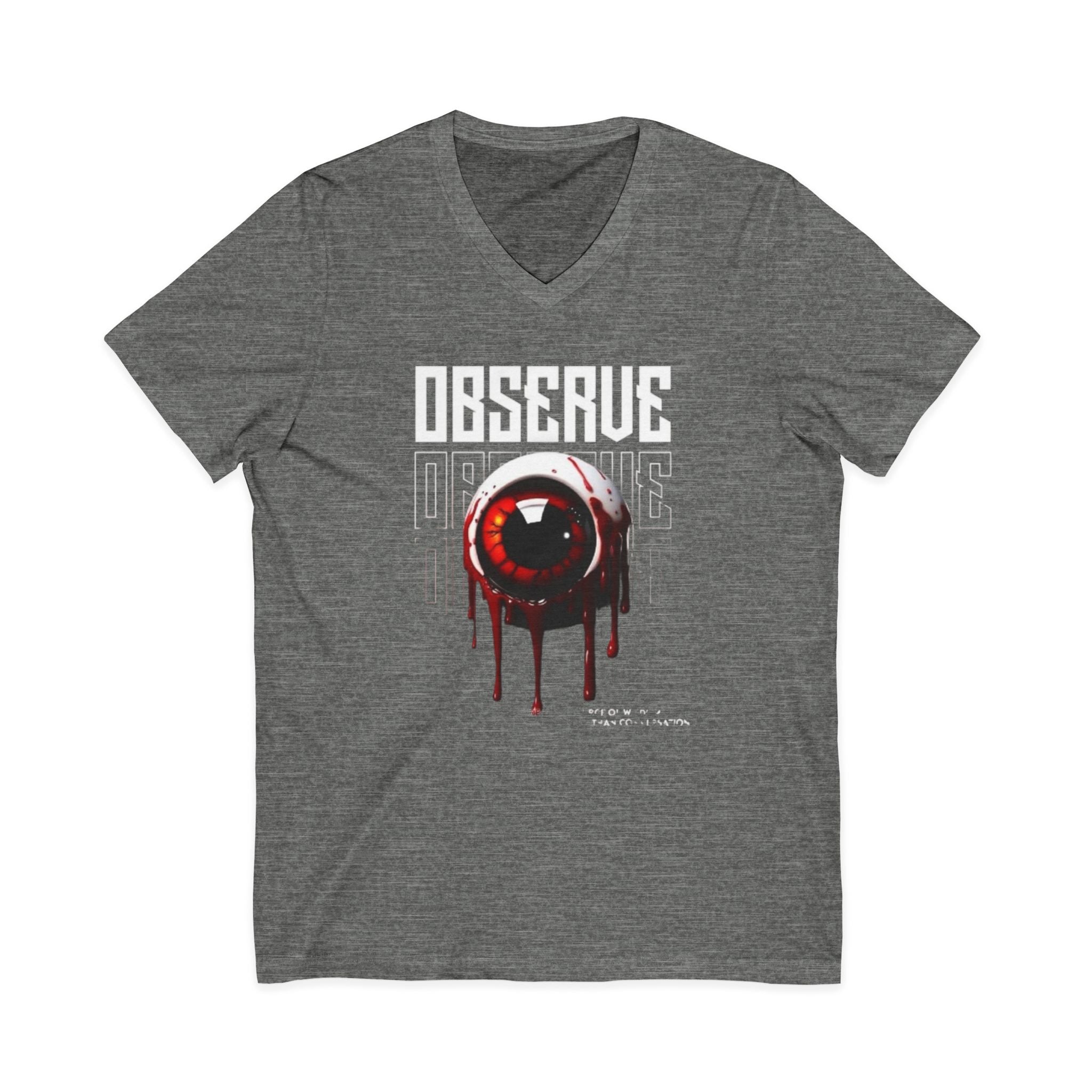 Unisex Jersey Short Sleeve V-Neck Tee