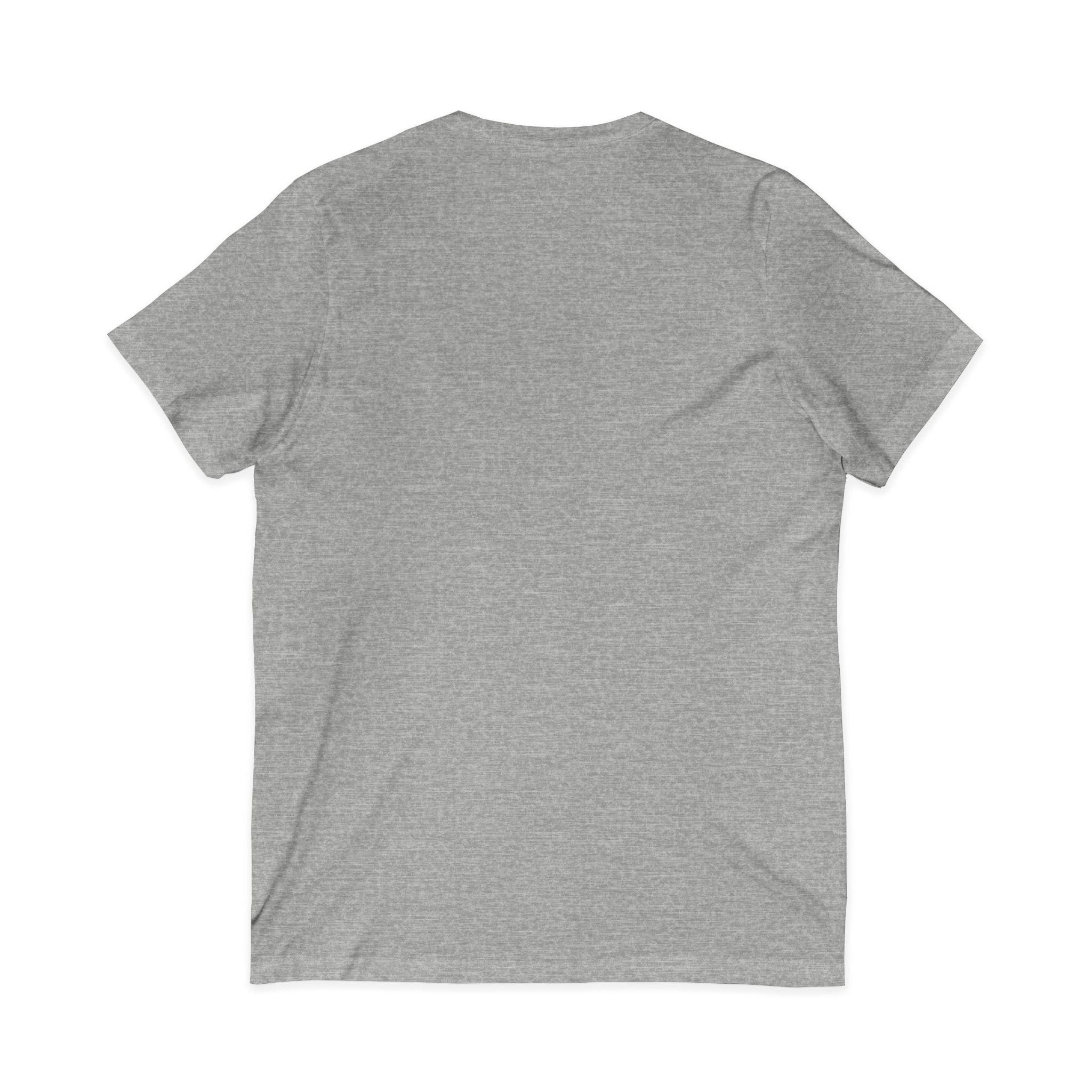 Unisex Jersey Short Sleeve V-Neck Tee
