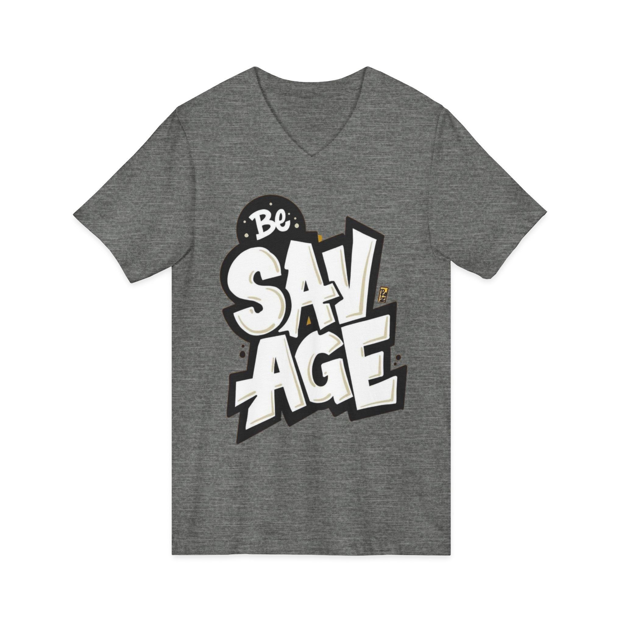 Unisex Jersey Short Sleeve V-Neck Tee