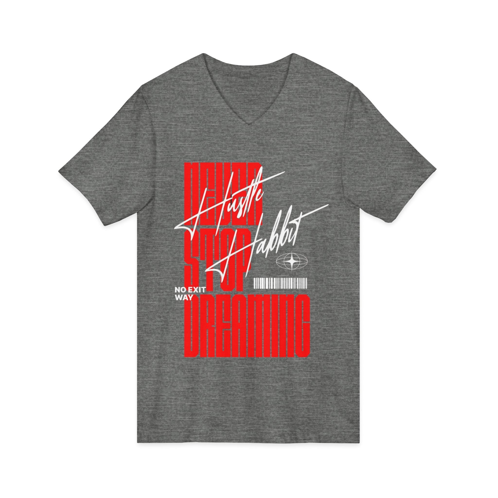 Unisex Jersey Short Sleeve V-Neck Tee