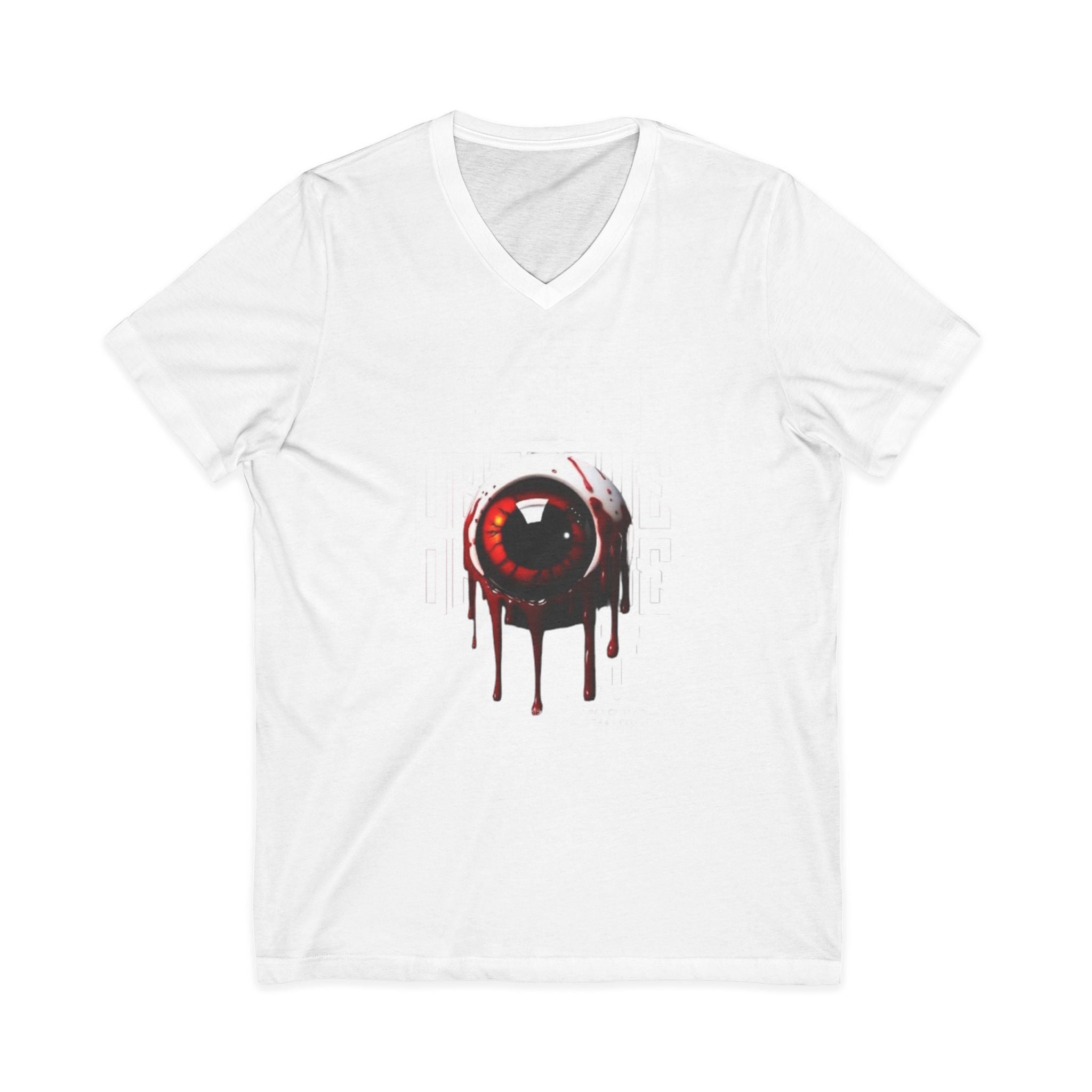 Unisex Jersey Short Sleeve V-Neck Tee