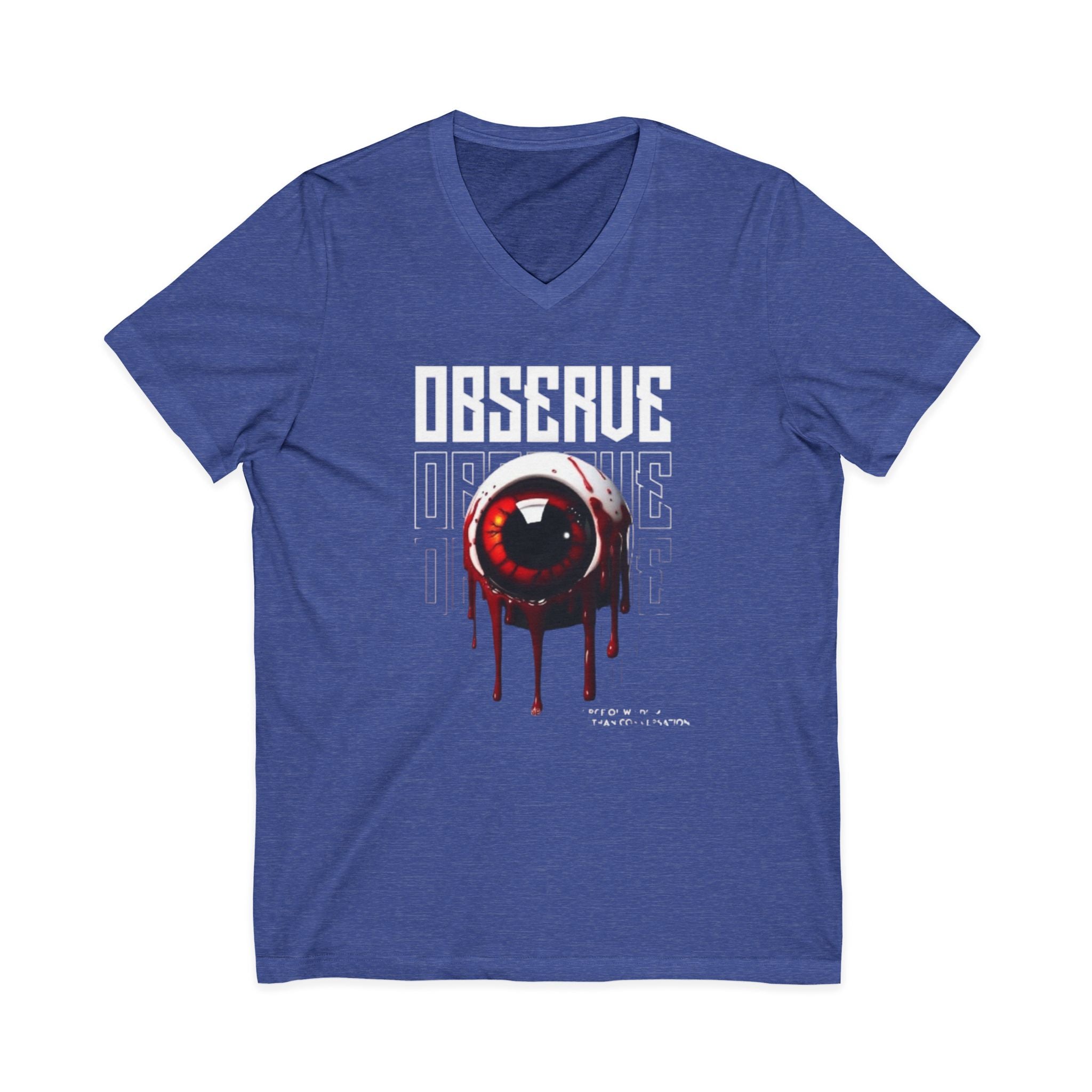 Unisex Jersey Short Sleeve V-Neck Tee