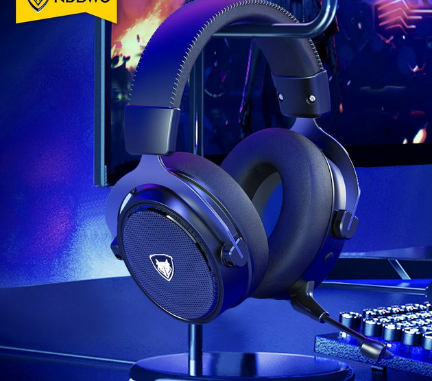 NUBWO G07 Wireless Headsets Gamer 2.4GHz Ultra-Low Latency HIFI Stereo Gaming Headphones MIC Noise Cancelling for PC, PS4, PS5