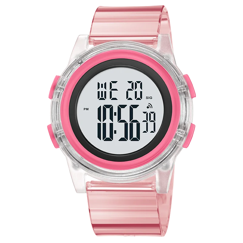 SKMEI Sport Watch For Women Digital Watches Mens 50m Waterproof LED Blue Green Big Dial Women's Electronic Wristwatch Relogio