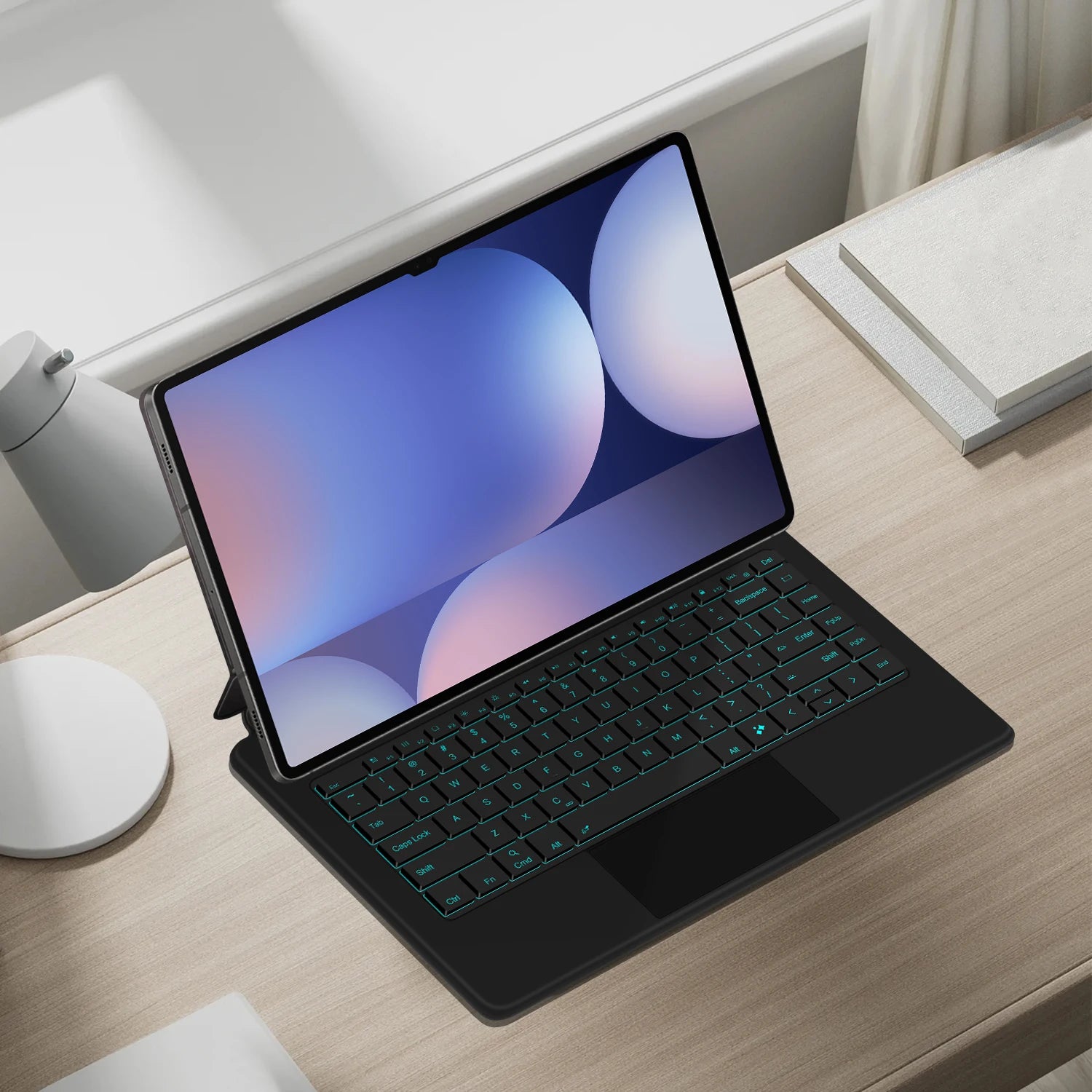 Book Cover Keyboard For Samsung Galaxy Tab S10 Ultra 14.6 inch S9 / S8 Ultra 14.6" Tablet Magic Keyboards Case AI Key Touchpad