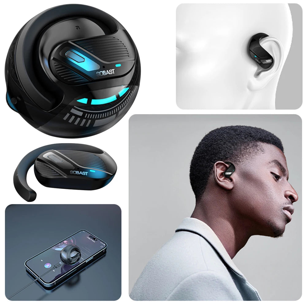 BT5.4 Real-Time Multi-Language Translation Earbuds Type-C Wireless Smart Earphones High-Fidelity Audio for Travel Business