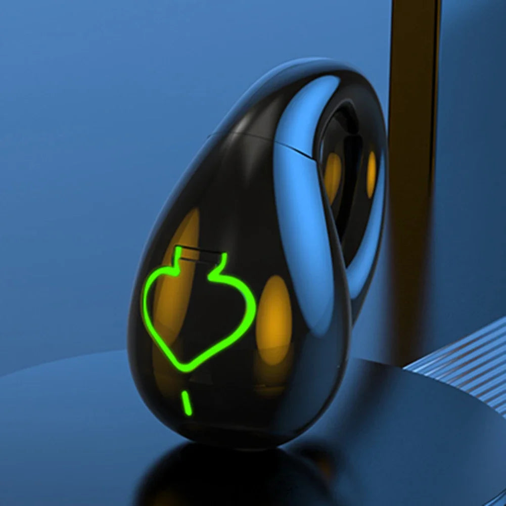 Comfortable IPX5 Waterproof Bone Conduction Earbuds with Bluetooth 5.3 Ergonomic Design for Sports and Gaming