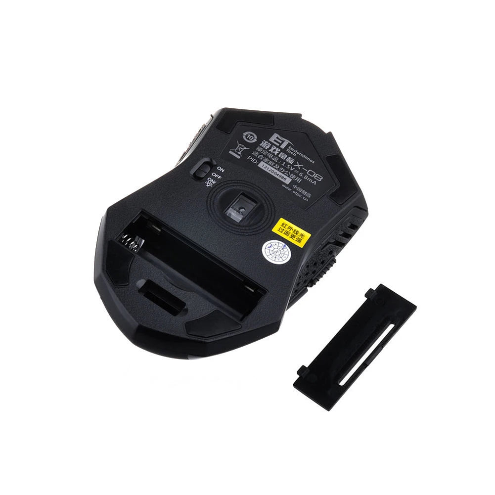 2.4GHz Wireless Mouse Optical Mice with USB Receiver 800-2400 DPI Gaming Mouse 7 Buttons Ergonomic Mice for Laptop PC Computer