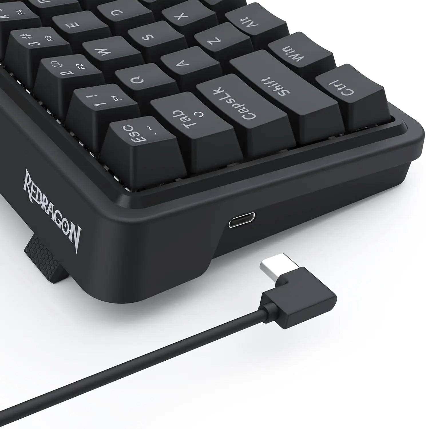 Redragon K722 60% Wired Gasket RGB Gaming 61 Keys Hot-Swap Compact Mechanical Keyboard，3-Layer Noise Dampening