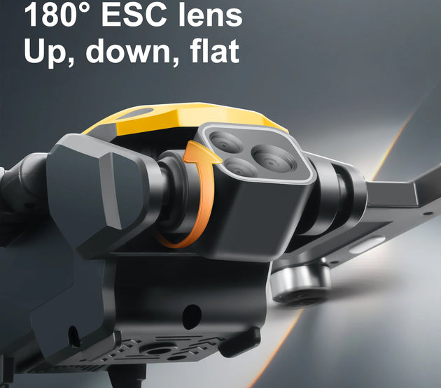 2024 M8Pro RC Drone 4K Professinal With 1080P Wide Angle HD Camera Foldable Helicopter WIFI FPV Height Hold Gift Toy