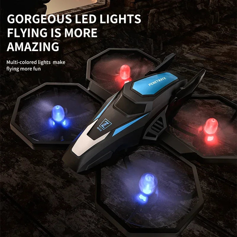 JJRC RC Drone 8K Aerial Photo Transmission 3D Flip FPV UAV WiFi Speed Control Aircraft Lights Kids Toy Outdoor Game Quadcopter