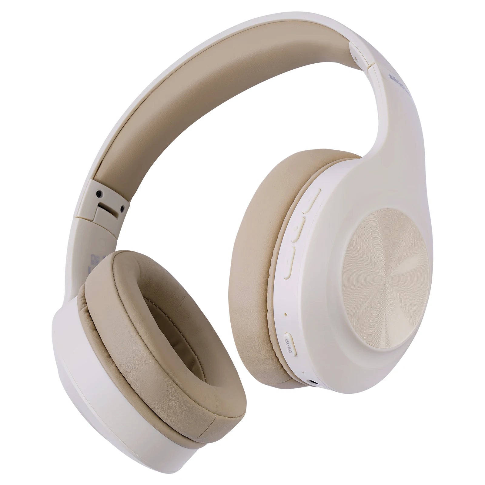 Siindoo JH-923 Wireless Headphones Over Ear,Foldable Bluetooth Headsets,3EQ Sound Modes, Hi-Res Audio with Mic Deep Bass Khaki