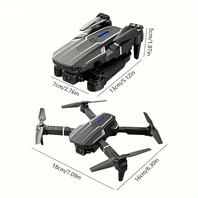 New Drone With Camera, Foldable Remote Control Drone Remote Control Drone Toy Beginner Men's Gift, Indoor And Outdoor Affordable