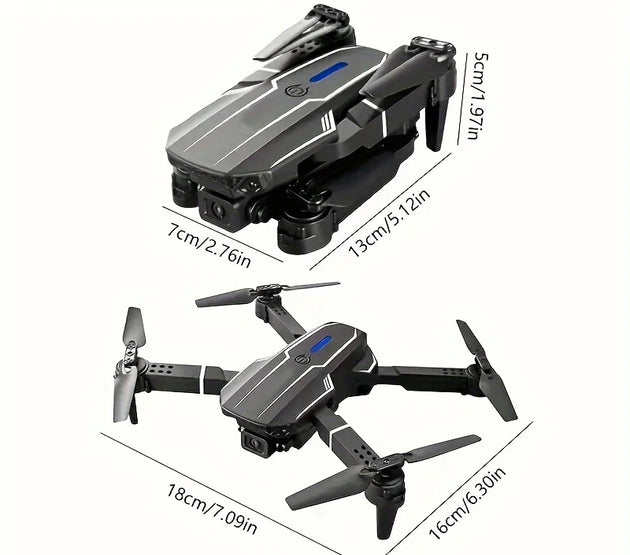 New Drone With Camera, Foldable Remote Control Drone Remote Control Drone Toy Beginner Men's Gift, Indoor And Outdoor Affordable