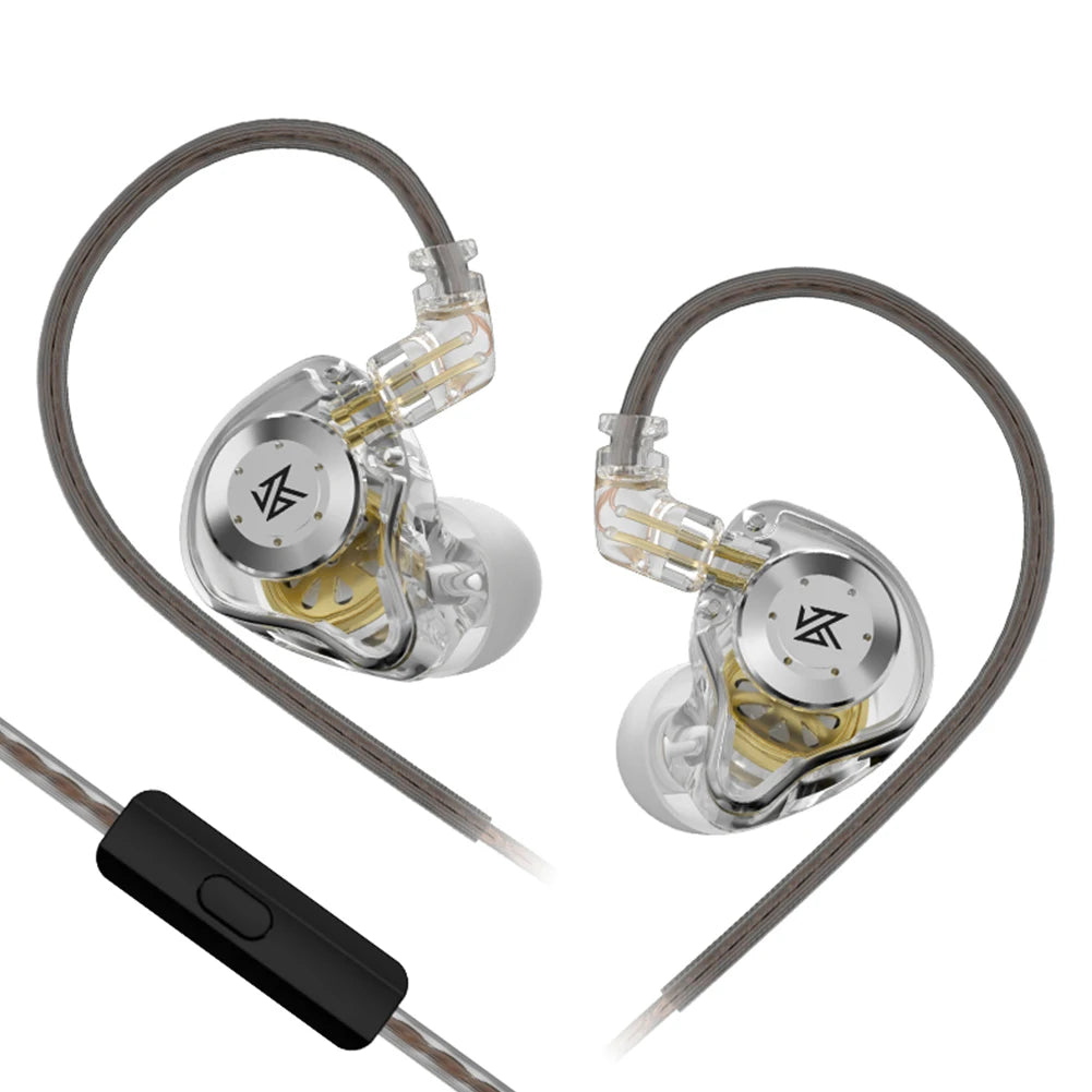 Earphone Monitor Headphones In Ear Earbuds Sport Noise Headphones HIFI Bass Earbuds Games Earphones with Mic