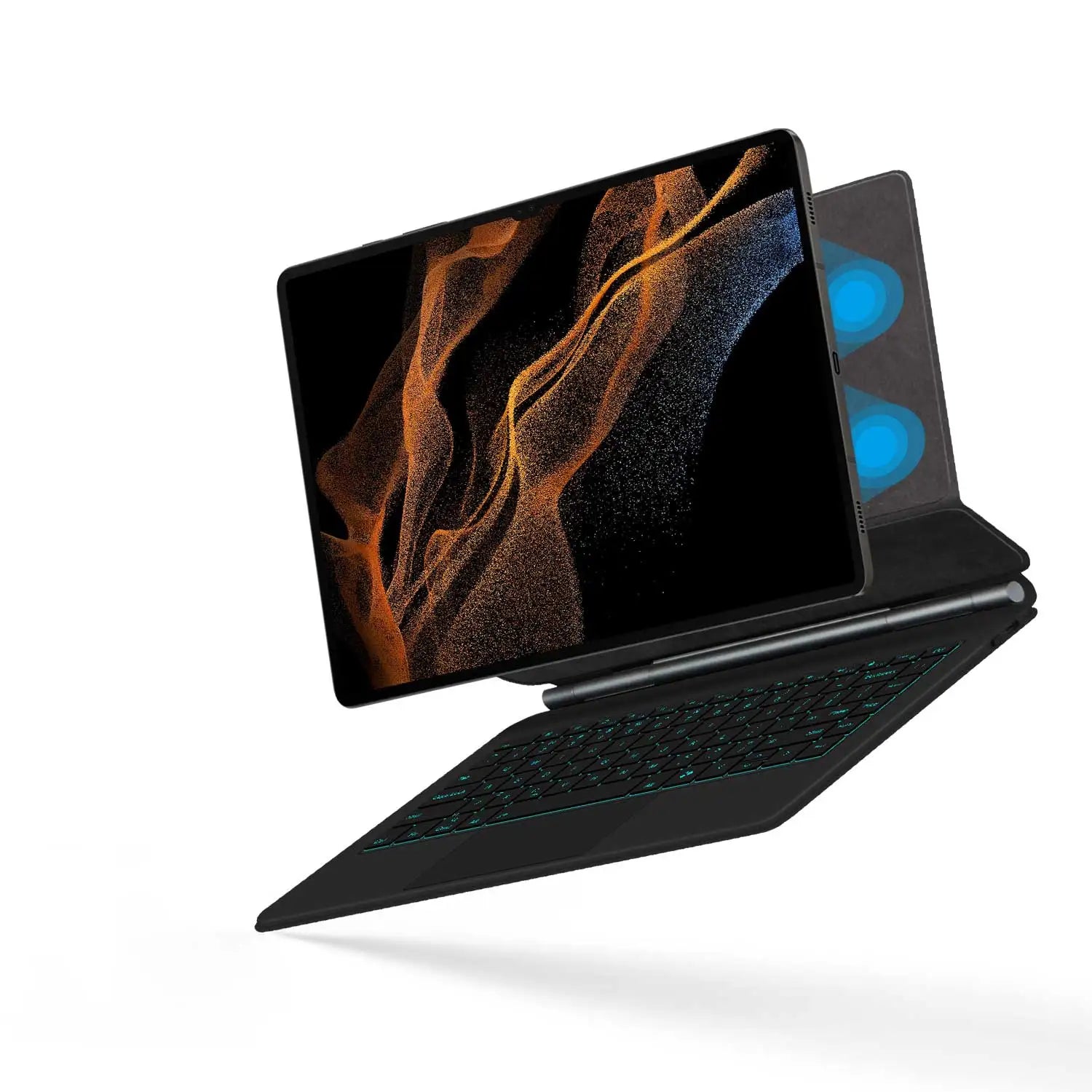 Book Cover Keyboard For Samsung Galaxy Tab S10 Ultra 14.6 inch S9 / S8 Ultra 14.6" Tablet Magic Keyboards Case AI Key Touchpad