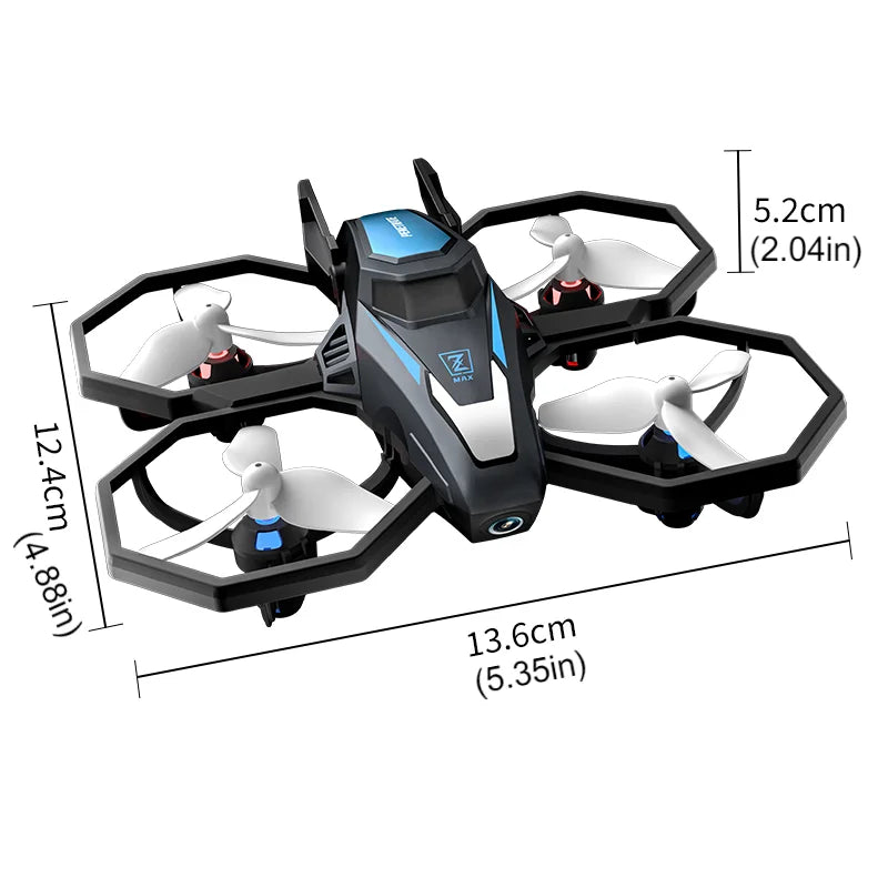 JJRC RC Drone 8K Aerial Photo Transmission 3D Flip FPV UAV WiFi Speed Control Aircraft Lights Kids Toy Outdoor Game Quadcopter