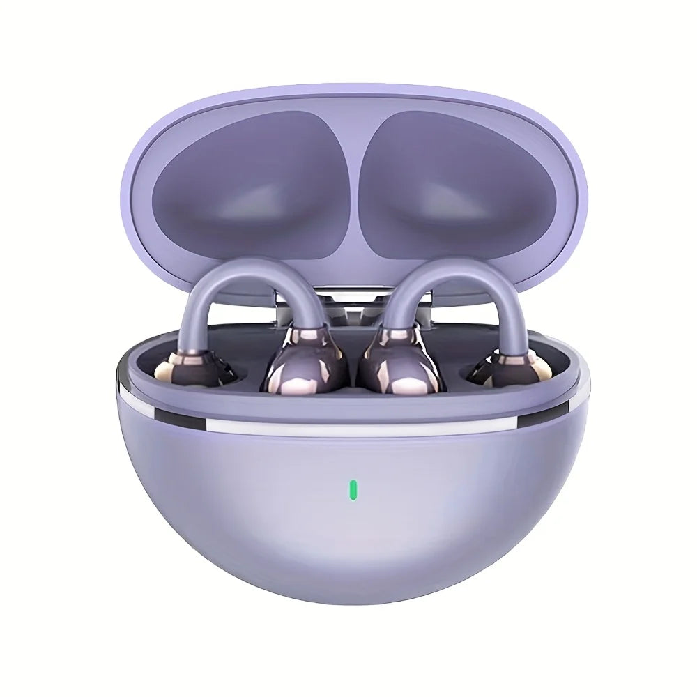 2025 New Ear Clip Wireless Earphones No In Ear, Long Endurance, Listening to Music, Low Latency, Gaming Earphones, Comfortable t