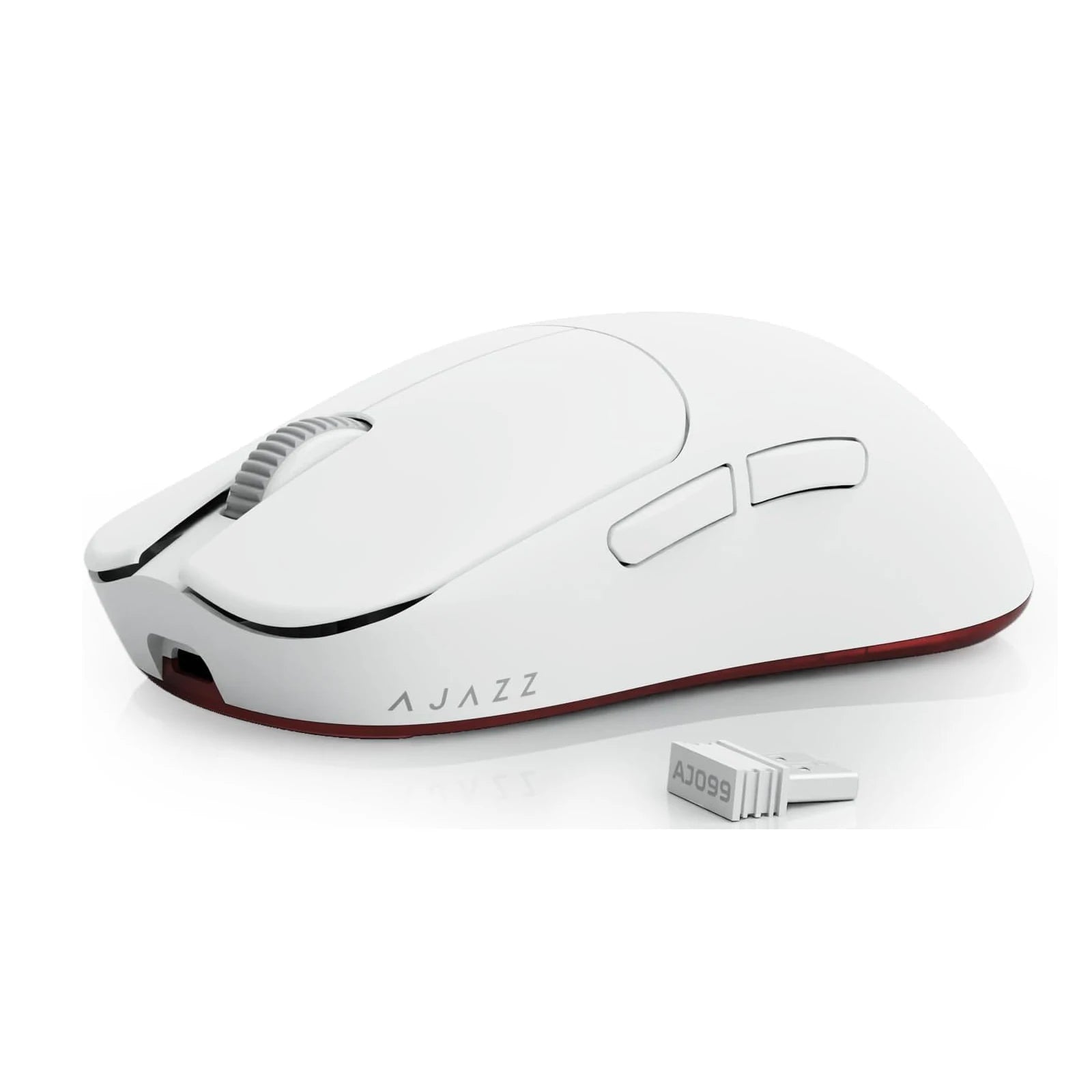 Ajazz AJ099 Superlight Wireless Gaming Mouse, Ergonomic 54g Ultra Lightweight 2.4Ghz/Wired Mouse, PAW331112K DPI for Win/MAC