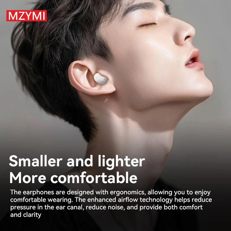 MZYMI S07 ANC Wireless Headset TWS Active Noise Cancelling In Ear Headphone Bluetooth ENC Music Earphone Support APP Control