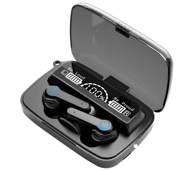 Wireless Headphones LED Digital Display In Ear Headset Bluetooth-Compatible IPX7 Waterproof for Apple Android 3rd 4th Phone