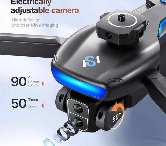 GPS Drone 4K Camera 40Min Flight Time 2 Batteries 5G Transmission Foldable FPV RC Quadcopter Brushless Motors Auto Return Home