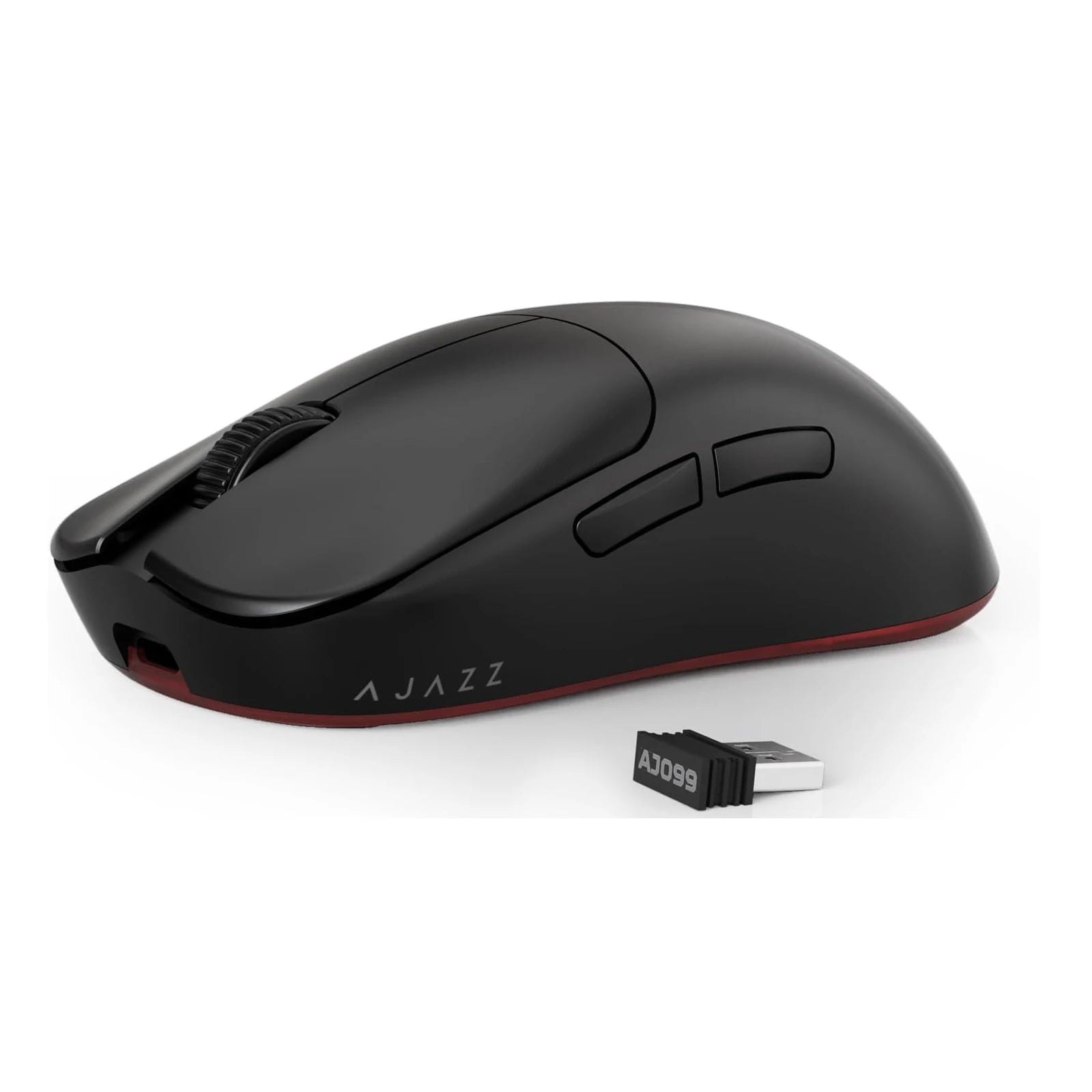 Ajazz AJ099 Superlight Wireless Gaming Mouse, Ergonomic 54g Ultra Lightweight 2.4Ghz/Wired Mouse, PAW331112K DPI for Win/MAC