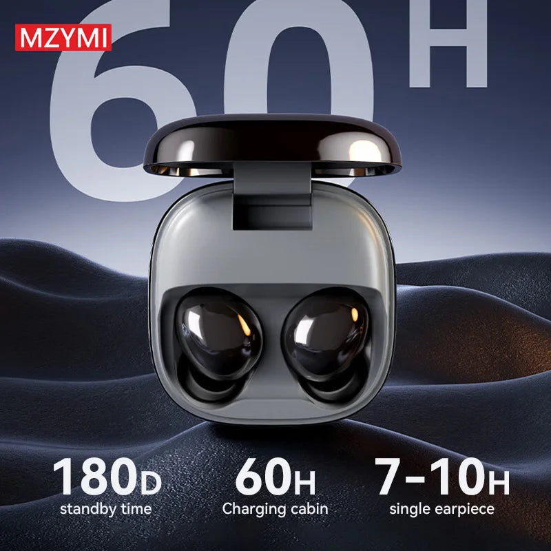 MZYMI S07 ANC Wireless Headset TWS Active Noise Cancelling In Ear Headphone Bluetooth ENC Music Earphone Support APP Control