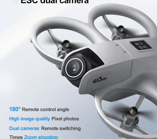 GT3 Mini Drone 180° Lens Aerial Photography High Definition Professional Aircraft Remote Control Plane
