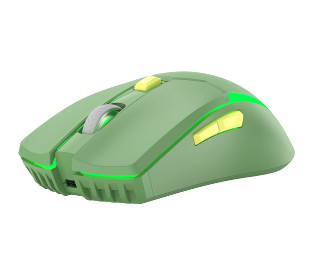 FANTECH WGC2 Wireless Gaming Mouse,Medium-size ,Ergonomic Hand Grips, wireless Fast charge,RGB Gamer Desk Laptop PC Gaming