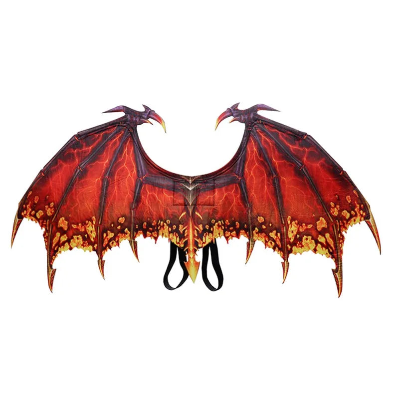 Halloween Dragon Wing Decoration Carnival Party Animal Costume For Adult Boy Girl Kids Dragon Cosplay Masquerade Party Decor