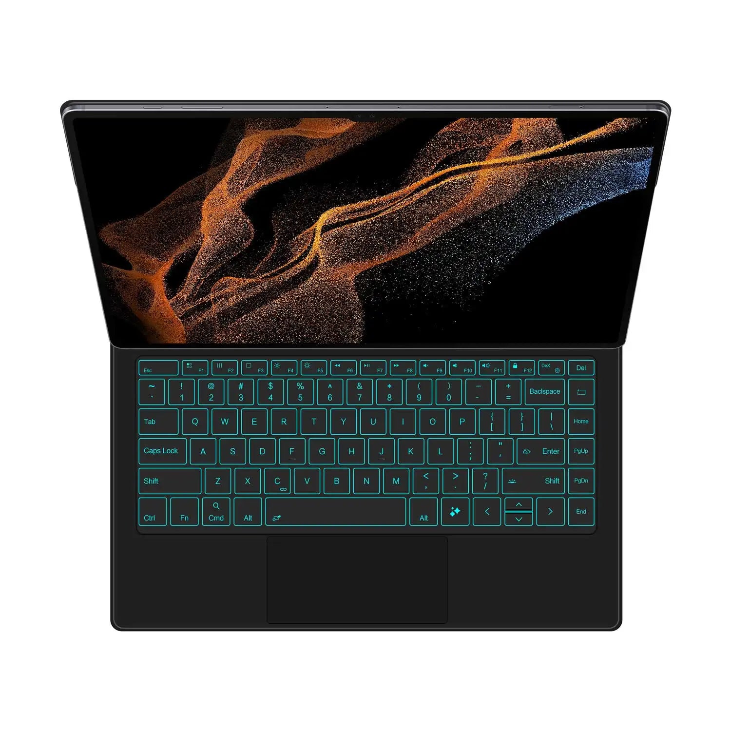 Book Cover Keyboard For Samsung Galaxy Tab S10 Ultra 14.6 inch S9 / S8 Ultra 14.6" Tablet Magic Keyboards Case AI Key Touchpad