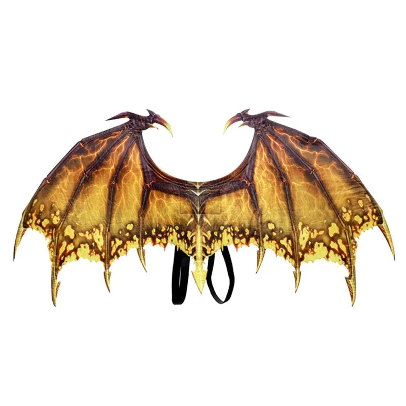Halloween Dragon Wing Decoration Carnival Party Animal Costume For Adult Boy Girl Kids Dragon Cosplay Masquerade Party Decor