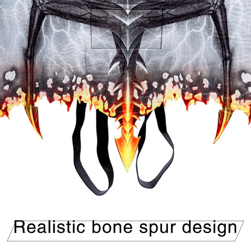 Halloween Dragon Wing Decoration Carnival Party Animal Costume For Adult Boy Girl Kids Dragon Cosplay Masquerade Party Decor