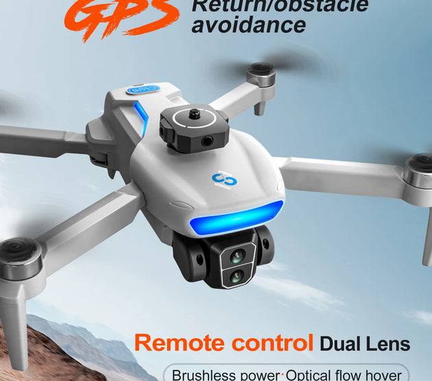 GPS Drone 4K Camera 40Min Flight Time 2 Batteries 5G Transmission Foldable FPV RC Quadcopter Brushless Motors Auto Return Home