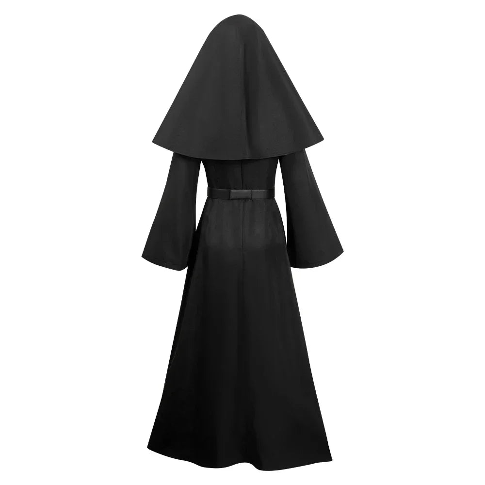 Horror Films The Nun Cosplay Costume The Conjuring Cosplay Black Women Necklace Cross Ghost For Women Costume Halloween Costume