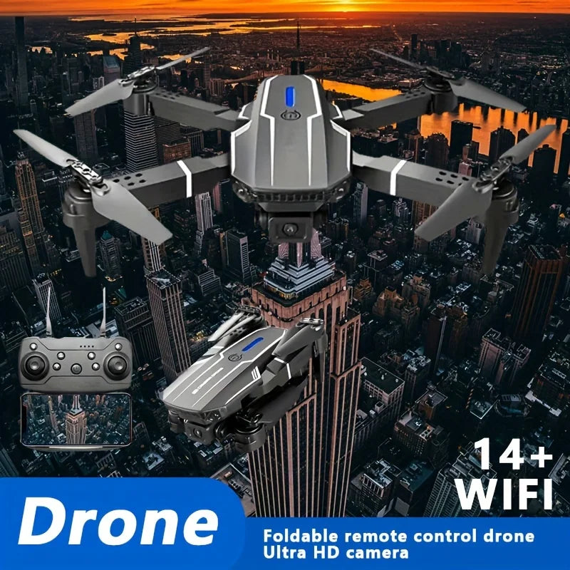 New Drone With Camera, Foldable Remote Control Drone Remote Control Drone Toy Beginner Men's Gift, Indoor And Outdoor Affordable