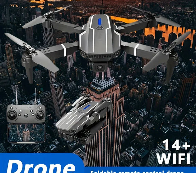 New Drone With Camera, Foldable Remote Control Drone Remote Control Drone Toy Beginner Men's Gift, Indoor And Outdoor Affordable